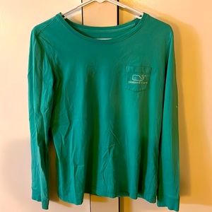 Green vineyard vines long sleeve